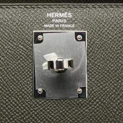 Pre Owned حقيبة هيرمس كيلي سيليار إكسسوار ذهبي جلد عجل بوكس بريك 28