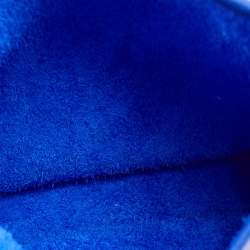 Pre Owned Hermès Blue Electric Taurillon Clemence Leather Evelyne TPM 16 Bag