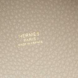 Pre Owned حقيبة هيرمس بيكوتين لوك 18 جلد توغو وردي داكن