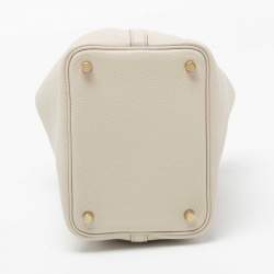 Pre Owned حقيبة هيرمس بيكوتين لوك 18 جلد توغو وردي داكن