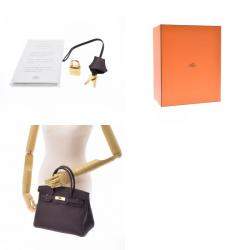 Hermes Purple Togo Leather Gold Hardware Birkin 30 Bag