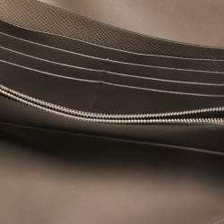 Pre Owned Hermès Etain Epsom Leather Constance Long To Go Wallet