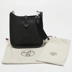 Pre Owned حقيبة هيرمس إيفلين جلد توريلون كليمنس بامبو TPM