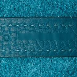 Hermes Vert Bosphore/Deep Blue Clemence Leather Picotin Lock 18 Bag