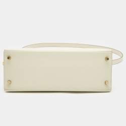 Hermes Nata Epsom Leather Gold Finish Kelly Sellier 28 Bag