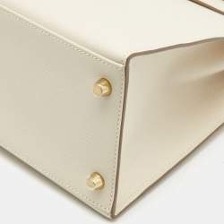Hermes Nata Epsom Leather Gold Finish Kelly Sellier 28 Bag