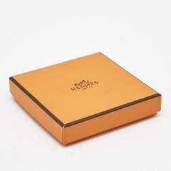 Hermes Framboise/Rouge H Chevre Leather Bastia Change Purse