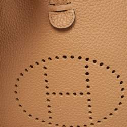 Hermes Chai Clemence Leather Evelyne TPM Bag
