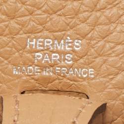Hermes Chai Clemence Leather Evelyne TPM Bag