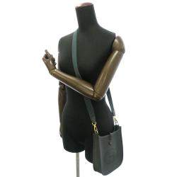 Hermes Green Taurillon Clemence Leather Evelyne TPM Shoulder Bag