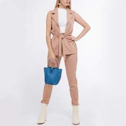 Hermes Bleu Zellige/Mykonos Matt Alligator and Clemence Leather Picotin Lock Touch Bag