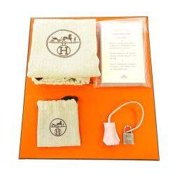 Pre Owned Hermes Pink Epsom Leather Palladium Hardware Birkin Sellier 25 Bag 