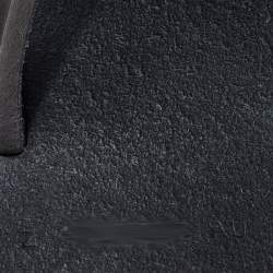 Hermes Black/Ecro H Vibration Toile Canvas and Vache Hunter Leather Herbag Zip Backpack