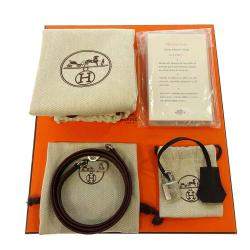 Pre Owned Hermes Tricolor Epsom Leather Palladium Hardware Kelly Sellier 25 Bag 