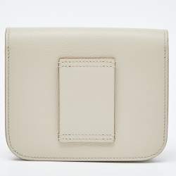 Hermes Mushroom Evercolor Leather Constance Slim Wallet