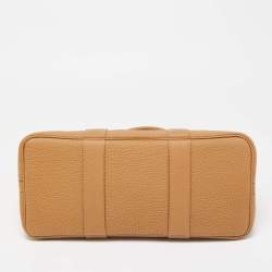 Pre Owned Hermès Biscuit Negonda Leather Garden Party 30 Bag