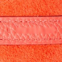 Pre Owned Hermès Rose Texas Taurillon Clemence Leather Picotin Lock 22 Bag