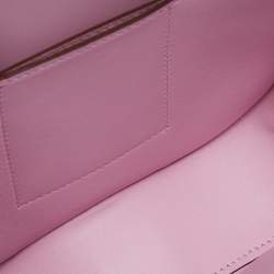 Pre Owned Hermes Mauve Sylvestre Epsom Leather Della Cavalleria Palladium Finish Mini Bag