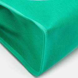 مملوكة مسبقًا Hermès Menthe/Natural Toile H Berline Canvas and Leather Herbag Zip 31 Bag