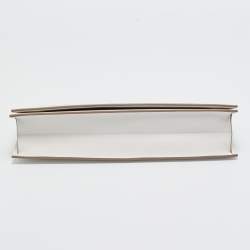 Hermès Gris Pale Swift Leather Birkin Shadow Clutch
