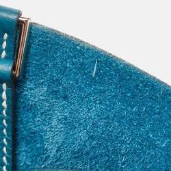 Hermès Deep Bleu/Vert Bosphore Taurillon Clemence Leather Picotin Lock 22 Bag