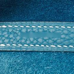Hermès Deep Bleu/Vert Bosphore Taurillon Clemence Leather Picotin Lock 22 Bag