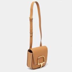 Pre Owned Hermes Gold Epsom Leather Della Cavalleria Mini Bag