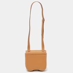 Pre Owned Hermes Gold Epsom Leather Della Cavalleria Mini Bag