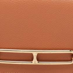 Pre Owned Hermes Chai Evercolor Roulis Slim Wallet