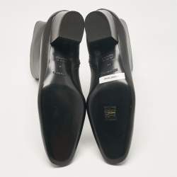 Hermes Black Leather Sommet Ankle Boots Size 40