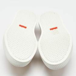 Pre Owned Hermes Beige Leather Game Slip on Loafers Size 39.5