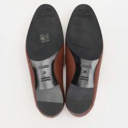 Hermes Brown Leather Royal Loafers & Moccasins Size 39