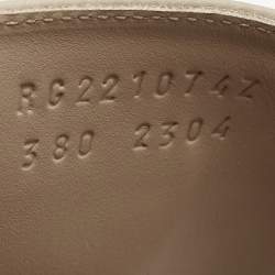 Hermes Beige Leather Empire Sandals Size 38