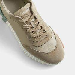 Pre Owned Hermes Bouncing Size 36 Beige Esquisse Goatskin Sneakers