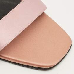 Pre Owned صندل سيور كاحل هيرمس جلد بني داكن مقاس 39.5