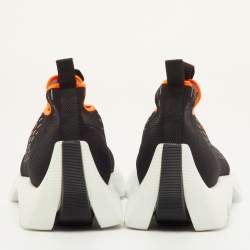 مملوكة مسبقًا حذاء رياضي هيرمس قماش تقني أسود سهل الارتداء مقاس 40.5