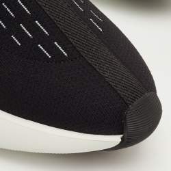 مملوكة مسبقًا حذاء رياضي هيرمس قماش تقني أسود سهل الارتداء مقاس 40.5