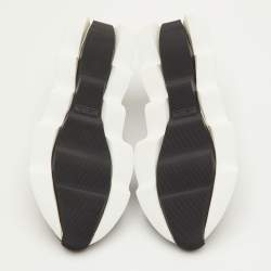 مملوكة مسبقًا حذاء رياضي هيرمس قماش تقني أسود سهل الارتداء مقاس 40.5