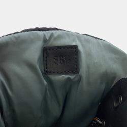 Pre Owned حذاء بوت قصير هيرميس جلد عجل نابا أسود منعش مقاس 36 ونصف