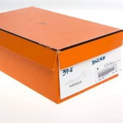 Pre Owned Hermès Multicolor Woven Silk Minorque Ballet Flats Size 39