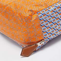 Pre Owned Hermès  Multicolor Printed Silk Travelsilk PM Travel Cube