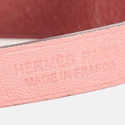 Hermes Medor Infini Leather Gold Tone Double Tour Bracelet