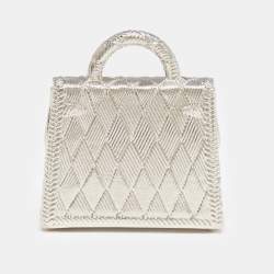 Pre Owned Hermès Curiosite Kelly Palladium Plated Bag Charm