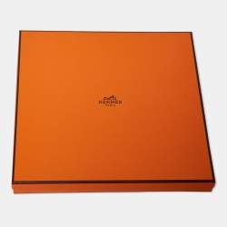 Pre Owned Hermès Blue/Pink Printed Silk Double Face BNIB Wow Scarf