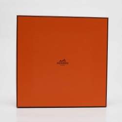 Hermés Anthracite/Ciel Silk Brides et Destin Scarf