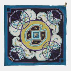 Hermes Washington's Carriage Scarf