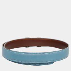 Hermes Vintage Reversible H Leather Belt