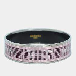 Hermes Enamel Bangle Bracelet