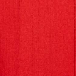 Hermès Red H Pattern Cashmere & Silk Stole 