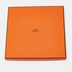 Pre Owned Hermes Purple/Red Silk Chacun Fait Son Nid Scarf